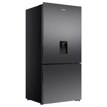 Factory second/Carton damaged Hisense 500L Bottom Mount Fridge – Black (HRBM500TBW)